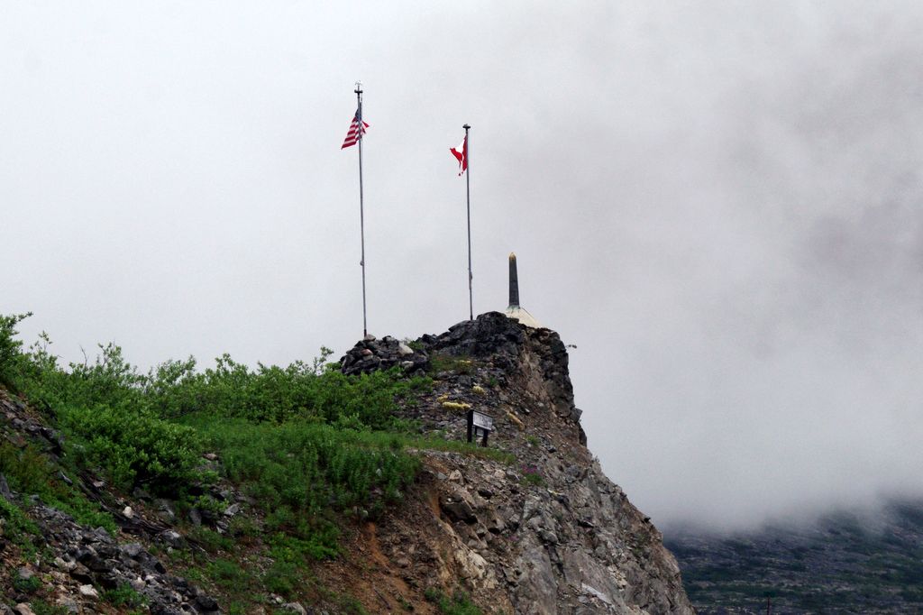White Pass - US / Canada border -- elevation 2888 feet