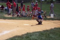 ball coming over plate