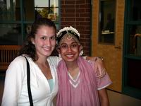 Urmilla after the performance