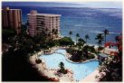 overlooking embassy suites pool